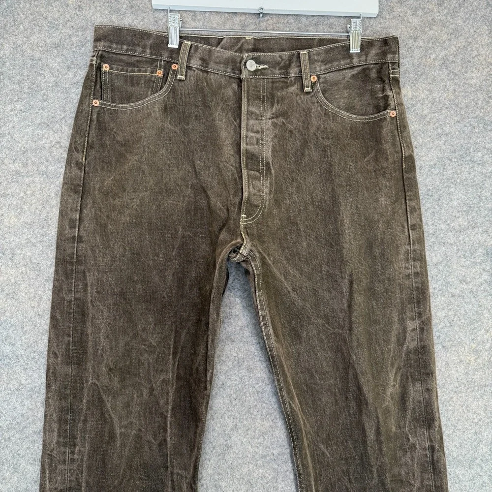 Vintage‎ Levi's 501XX Jeans Mens 38x32 (fits 37x31) Charcoal Gray Rugged Y2k 90s